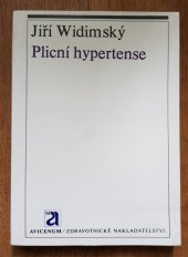 kniha Plicní hypertense, Avicenum 1976