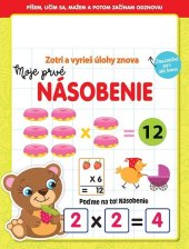 kniha Moje prvé násobenie Zotri a vyrieš úlohy znova, Foni book 2025