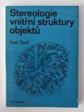 kniha Stereologie vnitřní struktury objektů, Academia 1984