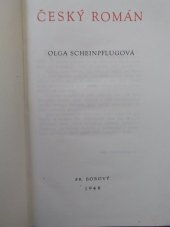 kniha Český román, Fr. Borový 1948
