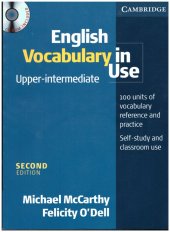 kniha English Vocabulary in Use Upper-intermediate, Cambridge 2008