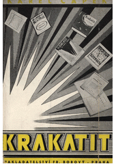 kniha Krakatit román, Fr. Borový 1936