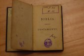 kniha Biblia Novego testamentu przez X. Jakoba Wuyka, A.Reichard 1866