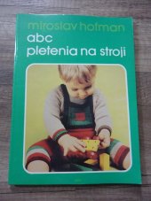 kniha ABC pletenia na stroji, Alfa 1987