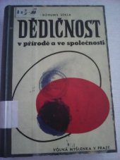 kniha Dědičnost v přírodě a ve společnosti, Volná myšlenka 1937