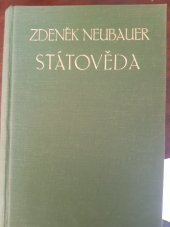 kniha Státověda a theorie politiky, Jan Laichter 1947