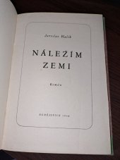 kniha Náležím zemi Román, Pro, Jihočeské vydavatelské družstvo K. Ausobský 1944