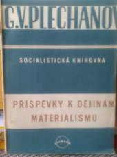 kniha Příspěvky k dějinám materialismu, Svoboda 1950