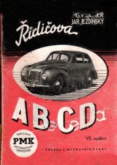 kniha Řidičova abeceda Úvod do automobilismu, V. Škubal 1947