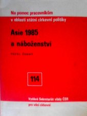 kniha Asie 1985 a náboženství, Horizont 1990