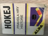 kniha Hokej pravidla hry, historie, ALDA 1993