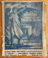kniha Geniální všeuměl [Leonardo da Vinci], Frant. Trohoř 1921
