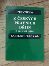 kniha Praktikum z českých právních dějin, Tiskárna a vydavatelství 999 2007
