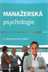 kniha Manažerská psychologie, Grada 2015