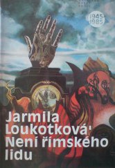 kniha Není římského lidu, Československý spisovatel 1989