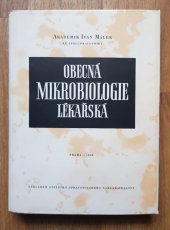 kniha Obecná mikrobiologie lékařská, Státní zdravotnické nakladatelství 1953