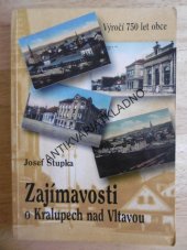 kniha Zajímavosti o Kralupech nad Vltavou soubor článků o kralupských událostech, výročích a osobnostech : výročí 750 let obce, Tomáš Fabián 2003