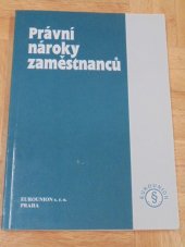 kniha Právní nároky zaměstnanců, Eurounion 1996