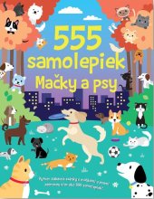 kniha 555 samolepiek Mačky a psy, Svojtka 2024