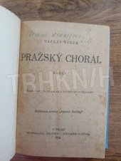 kniha Pražský chorál román, Politika 1926