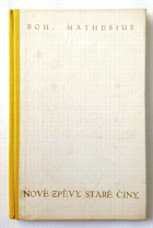 kniha Nové zpěvy staré Číny parafráze staré čínské poesie, Melantrich 1949