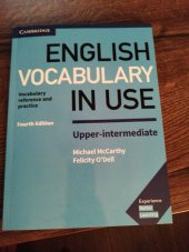 kniha English vocabulary in use  Upper-intermediate, Cambridge University Press 2017