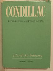 kniha Esej o původu lidského poznání, Academia 1974