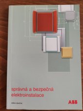 kniha Správná a bezpečná elektroinstalace, ERA 2001