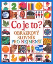 kniha Co je to? obrázkový slovník pro nejmenší, Slovart 1997