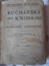 kniha Kuchařská kniha pro venkovské hospodyně, Neubert 1926