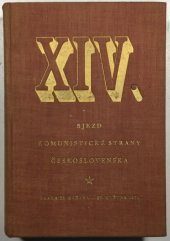 kniha XIV. sjezd Komunistické strany Československa Praha 25. 5. - 29. 5. 1971, Svoboda 1971