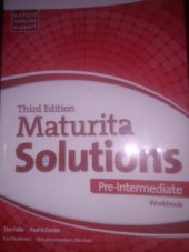 kniha Maturita solutions Workbook, Oxford University Press 2010