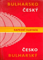 kniha Bulharsko-český a česko-bulharský kapesní slovník, SPN 1969
