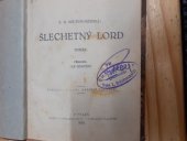kniha Šlechetný lord román, Knihtiskárna Politiky 1924