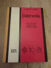 kniha Elektronika pro 2. a 3. ročník učebních oborů elektrotechnických, SNTL 1972