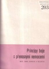 kniha Principy boje s přenosnými nemocemi, Avicenum 1983