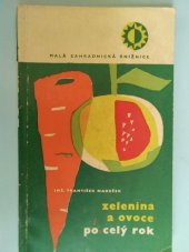 kniha Zelenina a ovoce po celý rok, SZN 1961