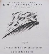 kniha F.M. Dostojevskij cyklus třiceti kreseb, Fr. Borový 1917