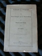 kniha Die Stereoskopie und das Stereoskop in Theorie und Praxis, Wilhelm Knapp 1894