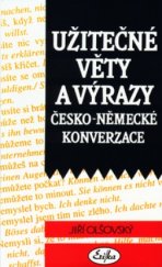 kniha Užitečné věty a výrazy česko-německé konverzace, Erika 1996