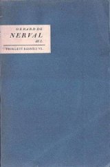 kniha Gérard de Nerval. Díl 1, Rudolf Škeřík 1930