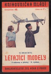 kniha Létající modely, Josef Hokr 1937