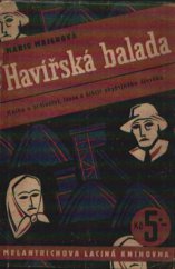 kniha Havířská balada, Melantrich 1938