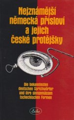 kniha Nejznámější německá přísloví a jejich české protějšky = Die bekanntesten deutschen Sprichwörter und ihre sinngemässen tschechischen Formen, Erika 1996