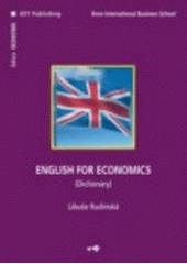 kniha English for economics - dictionary, Key Publishing 2007