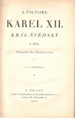 kniha Karel XII. král švédský, Vesmír 1925