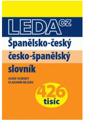 kniha Španělsko-český, česko-španělský slovník, Leda 2007