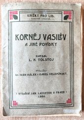 kniha Korněj Vasilěv a jiné povídky, Jan Laichter 1906
