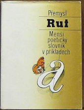 kniha Menší poetický slovník v příkladech 1974-1981, Mladá fronta 1985