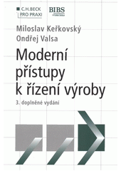kniha Moderní přístupy k řízení výroby, C. H. Beck 2012
